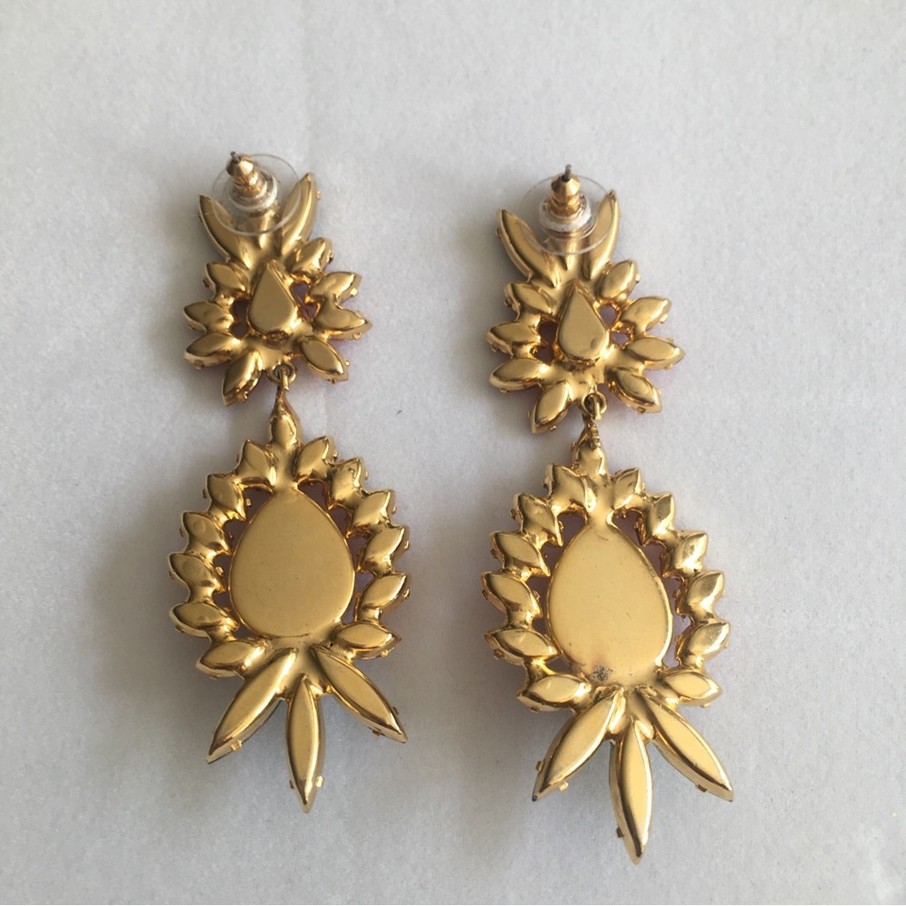 NWOT Rhinestone Earrings - Picture 5 of 6